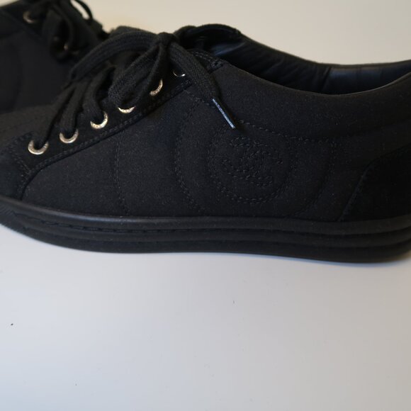 Chanel black sneakers in size 36.5 - Picture 3 of 7